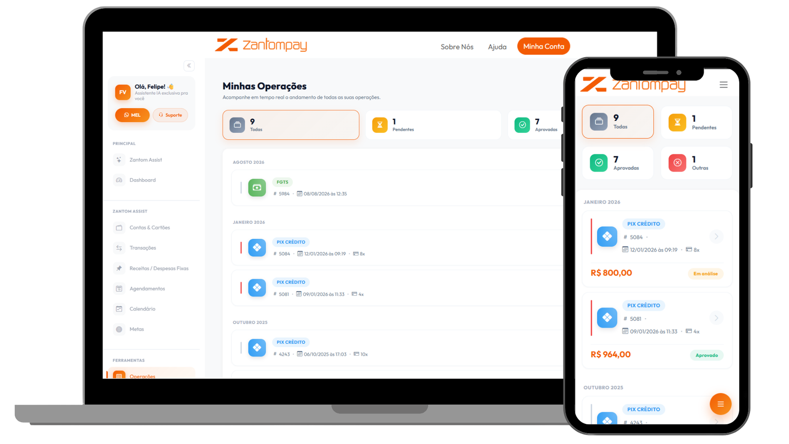 ZanTomPay — Soluções Financeiras