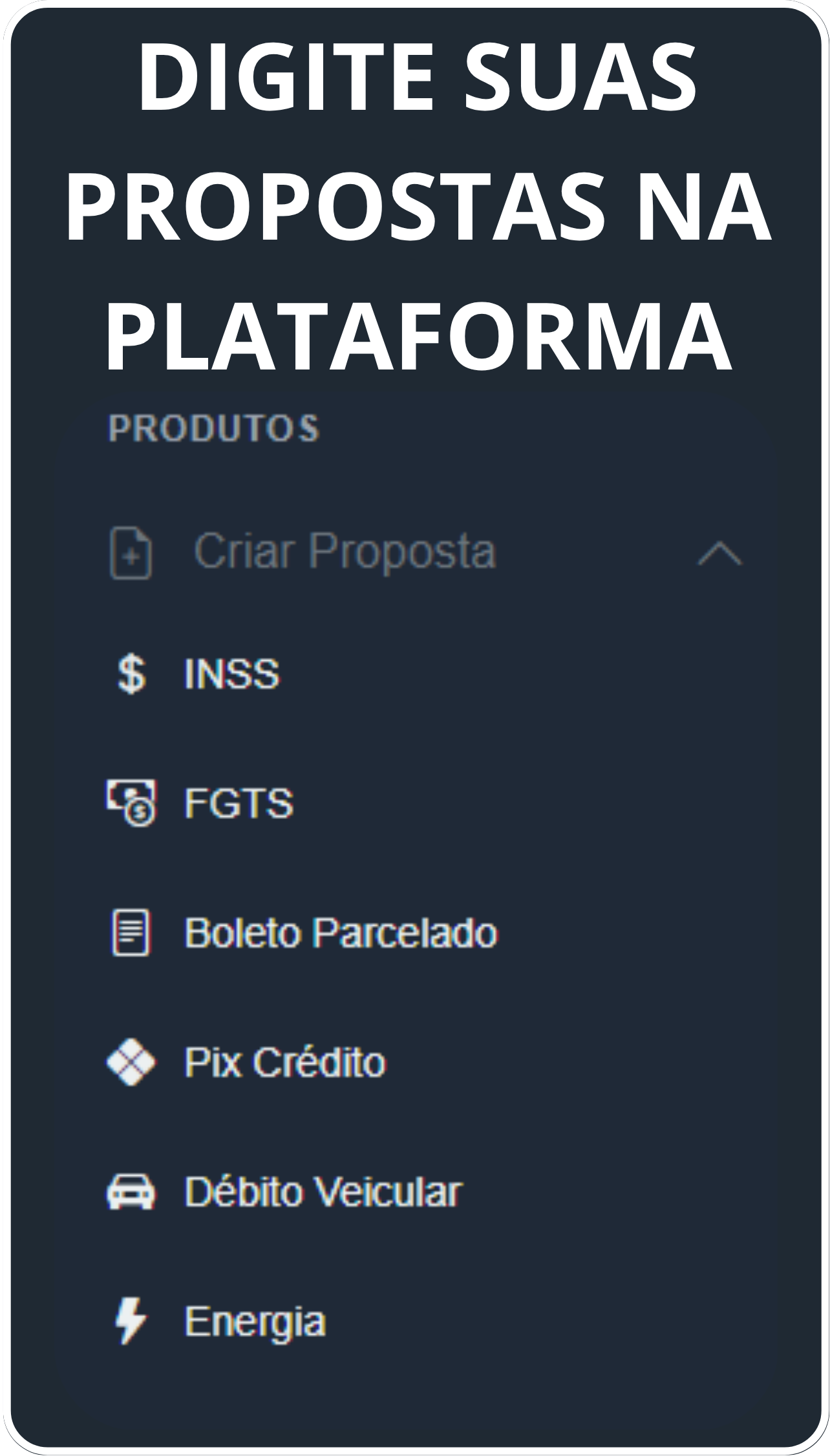 crie propostas